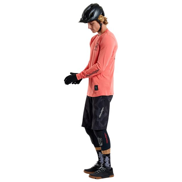 Troy Lee Designs Ride Tee Pitkähihainen Pyöräilypaita